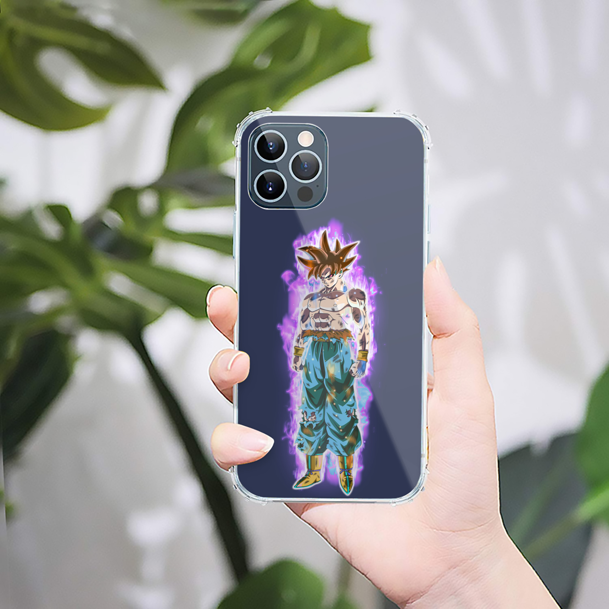 （画像用） ドラゴンボール 孫悟空（そん ごくう）Son Goku カカロット DRAGON BALL Kakarotto 【iPhone 12シリーズ対応】透明スマホケース（クリアソフトケース）